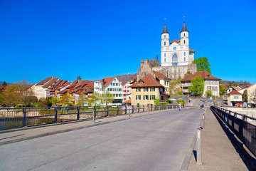 Obraz premium Aarburg, Kanton Aargau, Schweiz
