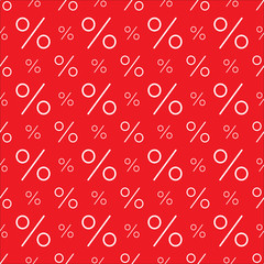 Materiał do szycia sale percent discount pattern red and white