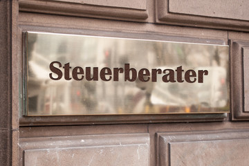 Schild 205 - Steuerberater