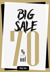 big sale banners, and ads web template set