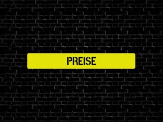 PREISE - Bilder mit Wörtern aus dem Bereich Immobilienblase, Wort, Bild, Illustration