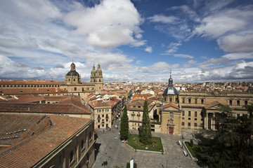 Fototapeta premium Aerial view of Salamanca, Spain