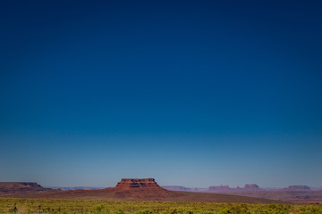Looking over the scenery