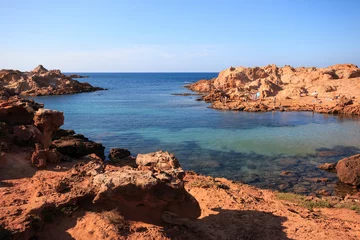 Photo sur Plexiglas Cala Pregonda, île de Minorque, Espagne Cala Pregonda - isola di Minorca (Baleari)