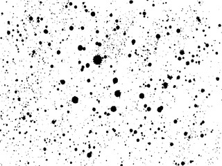 Ink blots Grunge urban background.Texture Vector. Dust overlay distress grain . .Black paint splatter , dirty,poster for your design.