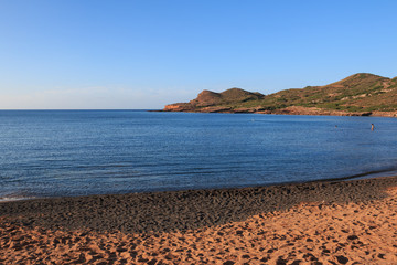 Obraz premium Cala Pregonda - isola di Minorca (Baleari)