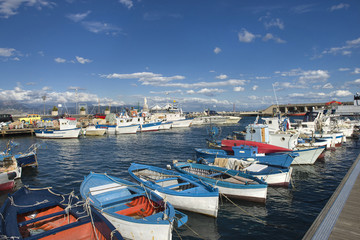 Fototapeta na wymiar Amalfi Coast; Cetara, a fishermen village near Vietri.