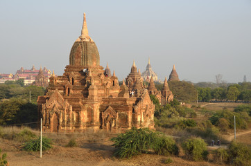 Fototapeta na wymiar Bagan Pagoda