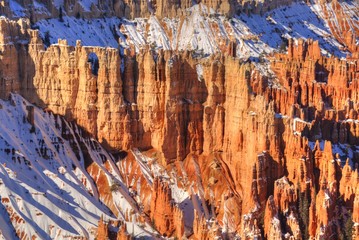 Hoodoos as the Snow Melts 