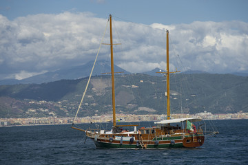 Amalfi Coast; Cetara, a fishermen village near Vietri.