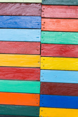 Colorful wood background