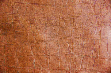 Brown leather background