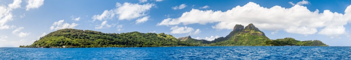 Mont Otemanu Archipel und Lagune auf Bora Bora, Französisch Polynesien