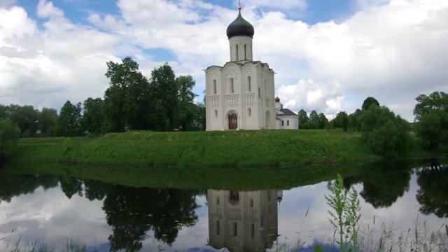 Church of the Holy Virgin on Nerl River, Bogolyubovo, Russia