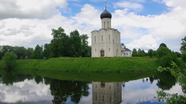 Church of the Holy Virgin on Nerl River, Bogolyubovo, Russia