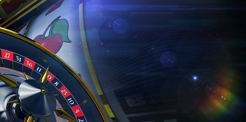 Slot and Roulette Banner