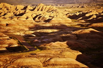 South Dakota Badlands Landscape