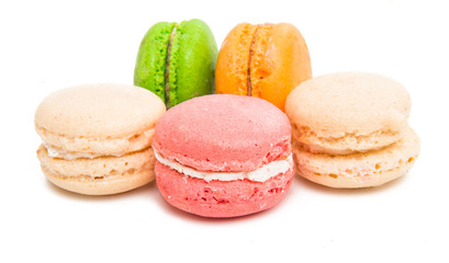 Macaroons isolated