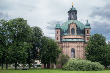Fototapeta na wymiar Asamkirche Freystadt