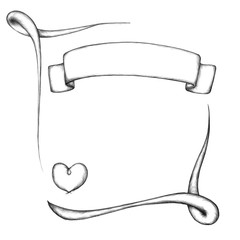 Dekorative Ecken und Banner