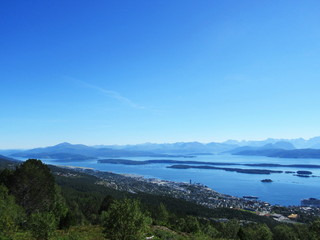 Fototapeta na wymiar Panorama de Molde