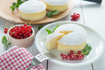 fluffy Japanese cheesecake