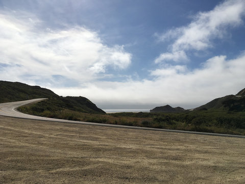 Driving Along The Coast