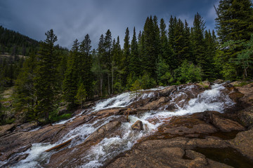 Jasper Creek Falls Colorado Indian Peaks Wilderness