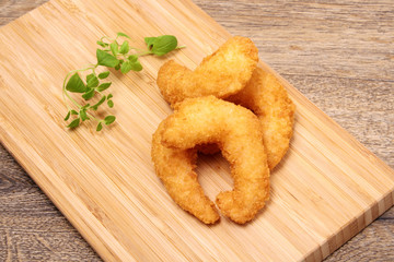 Deep fried shrimp