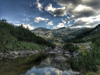 Fototapeta na wymiar Hike in Pirin Mountains, Bulgaria