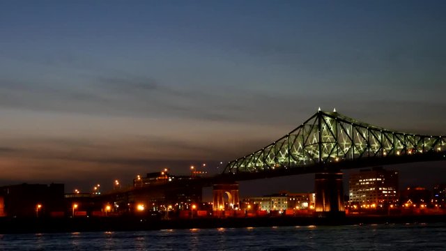 View of Jacques Cartier Bridge, Canada