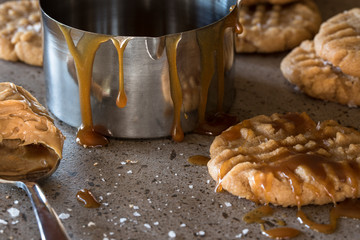 Sea Salt Caramel Cookies