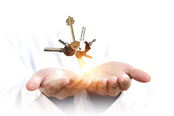 Keys of apartment