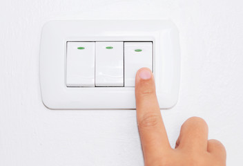 turn off light switch