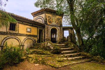 Fototapeta premium Chapel in the forest of bussaco. Coimbra. Portugal