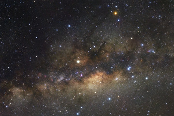 milky way galaxy with stars and space dust in the universe