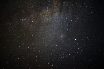 milky way galaxy with stars and space dust in the universe