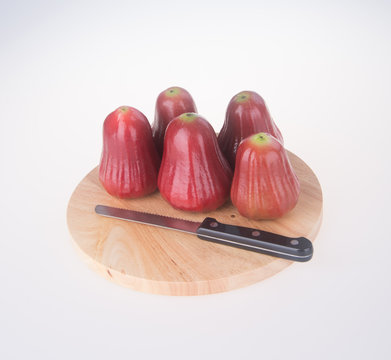 rose apple. rose apple on the background