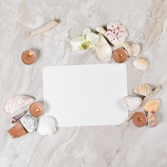 Frame from natural elements