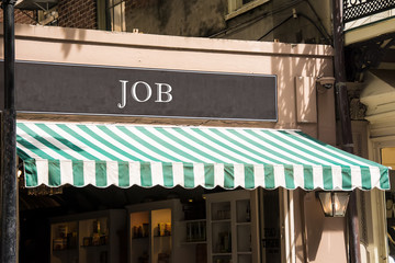 Obraz premium Schild 276 - Job