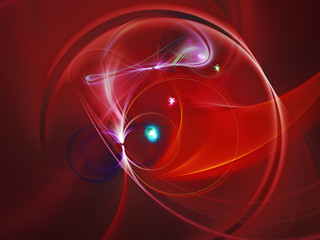 Abstract fractal background