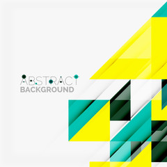 Triangle pattern design background