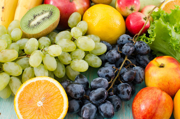 Fruits and vegetables