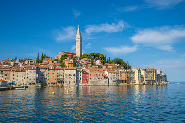 Fototapeta na wymiar Panorama von Rovinj, Kroatien, Istrien