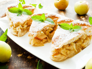 Sweet apple pie