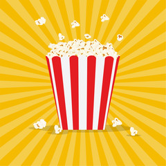 bag of popcorn - obrazy, fototapety, plakaty