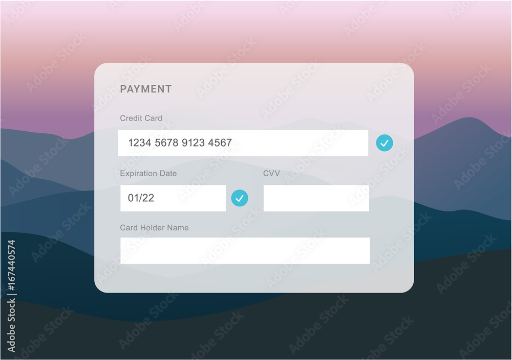 Wall mural ui for web and mobile