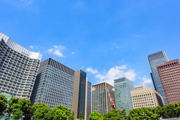 東京の風景　大手町周辺