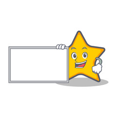 star character cartoon style with board © kongvector