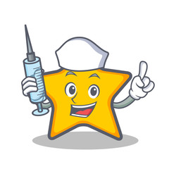 Nurse star character cartoon style © kongvector